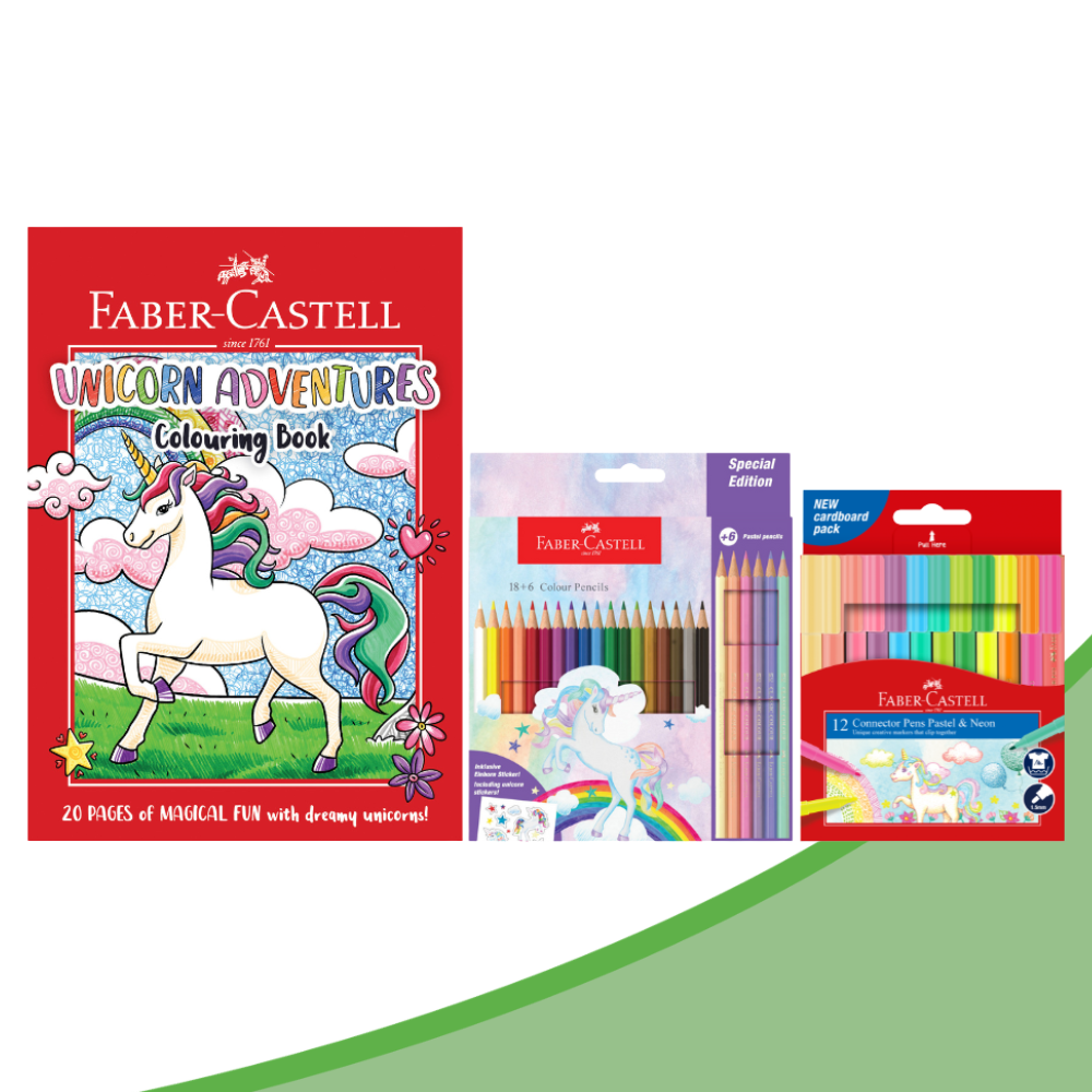 Faber-Castell Unicorn Coloring Set
