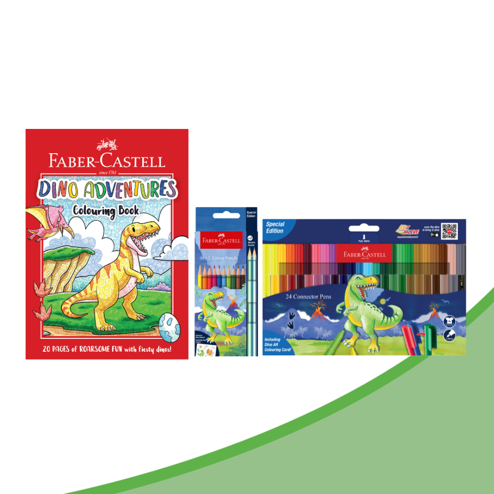 Faber-Castell Dino Coloring Set
