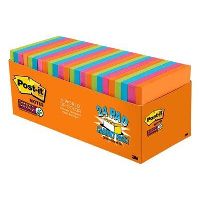 3M Post-it Super Stick #654-24SSAU-CP Rio de Janeiro 24's