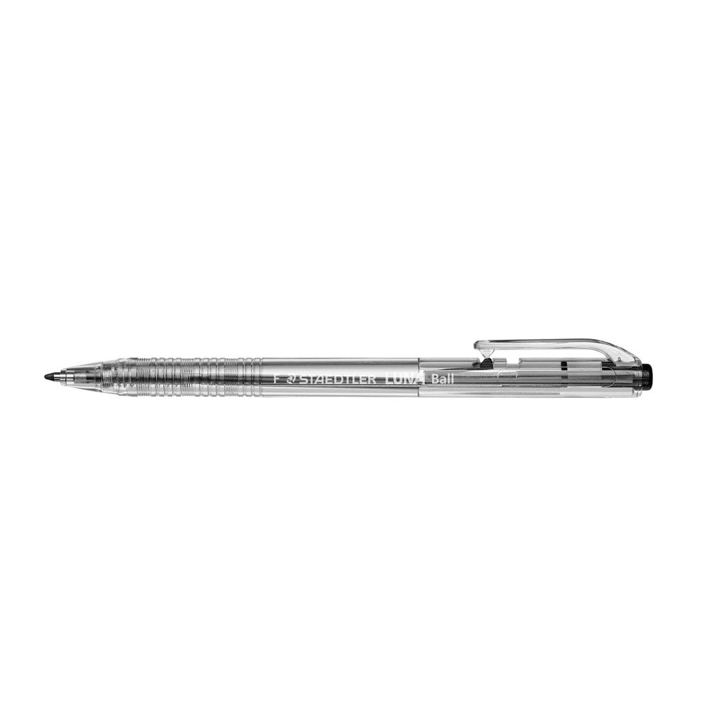 Staedtler Ballpen Luna ClipClic 0.7mm 10pcs