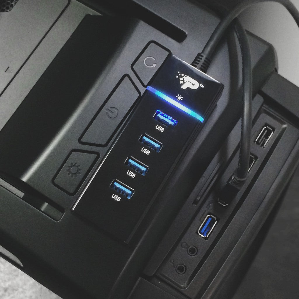 4 Ports USB 3.0 Hub Splitter High Speed for Computers/Laptops