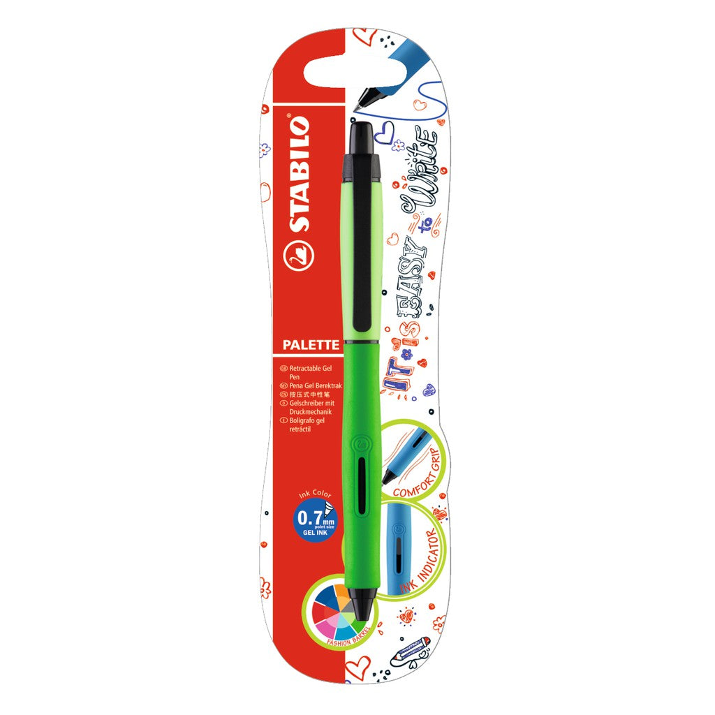 STABILO PALETTE Gel Ink Pen 0.5mm Available in blue ink