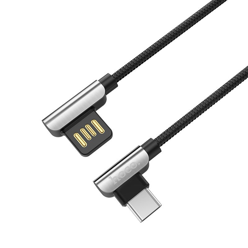 Hoco U42 Exquisite Steel Charging Data Cable Type-C 1.2m