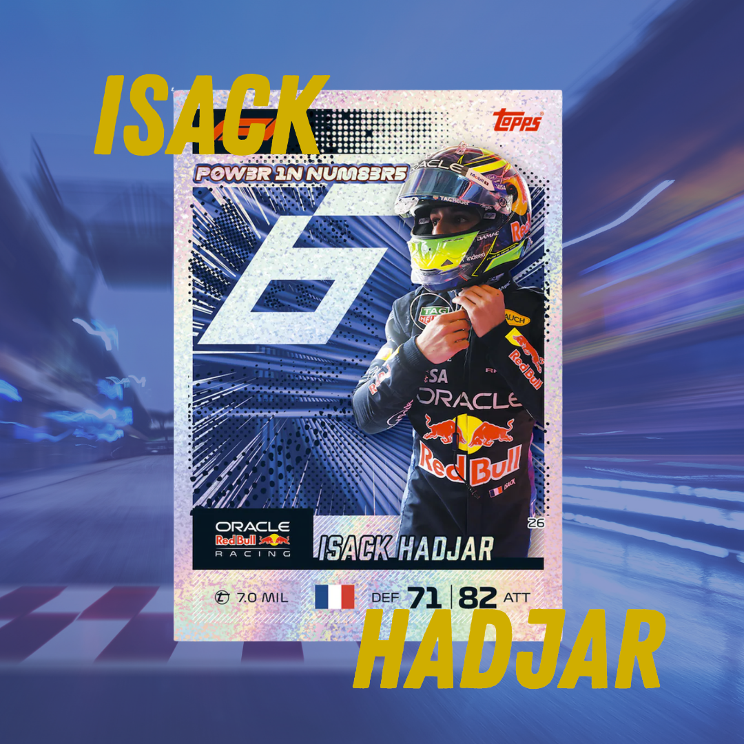 Topps F1 Turbo Attax 2627 Super Tin | Memento Relic Card | Ultra Rare Race-Worn Relic Card