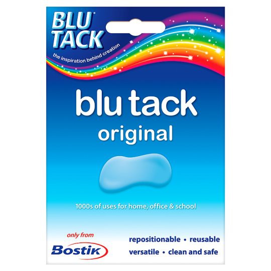 Bostik Blu-Tack 75g Blue White