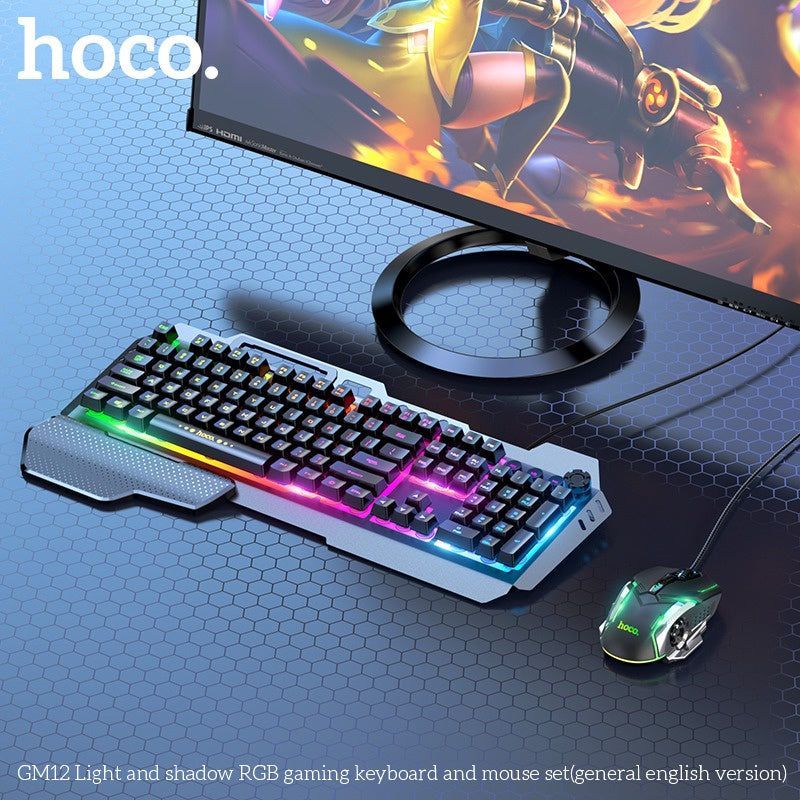 HOCO Gaming Keyboards GM 11/ GM 12 (104 keys/ 1000 DPI)