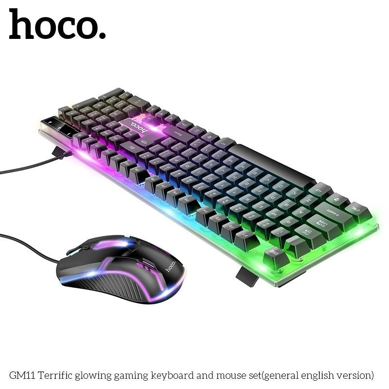 HOCO Gaming Keyboards GM 11/ GM 12 (104 keys/ 1000 DPI)