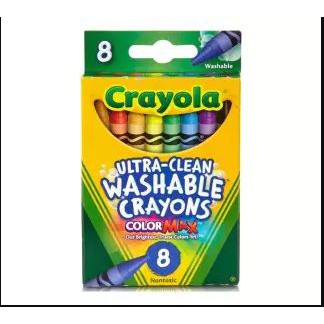 Crayola 8 Ct Kid'S First Large Xa54-52-3280