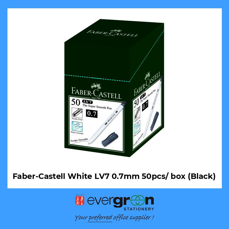 Faber-Castell White LV7 0.7mm 50pcs
