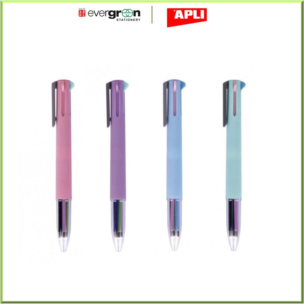 Apli Pastel Colour Nordik Collection 5 Ink Pen #18307