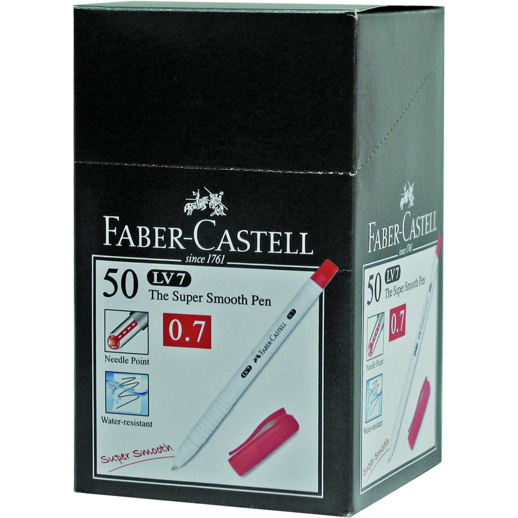 Faber-Castell White LV7 0.7mm 50pcs