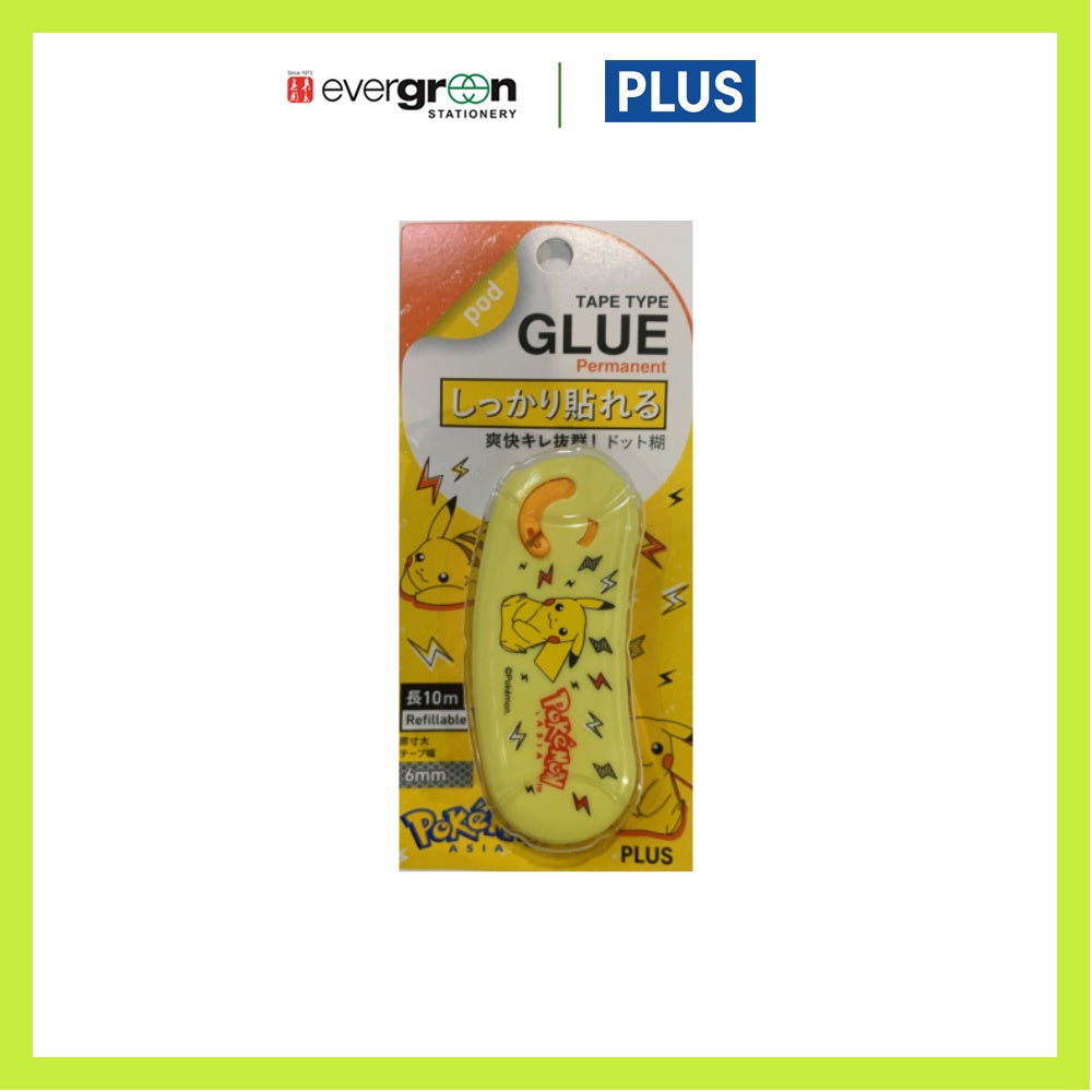 PLUS GLUE TAPE POD – POKEMON