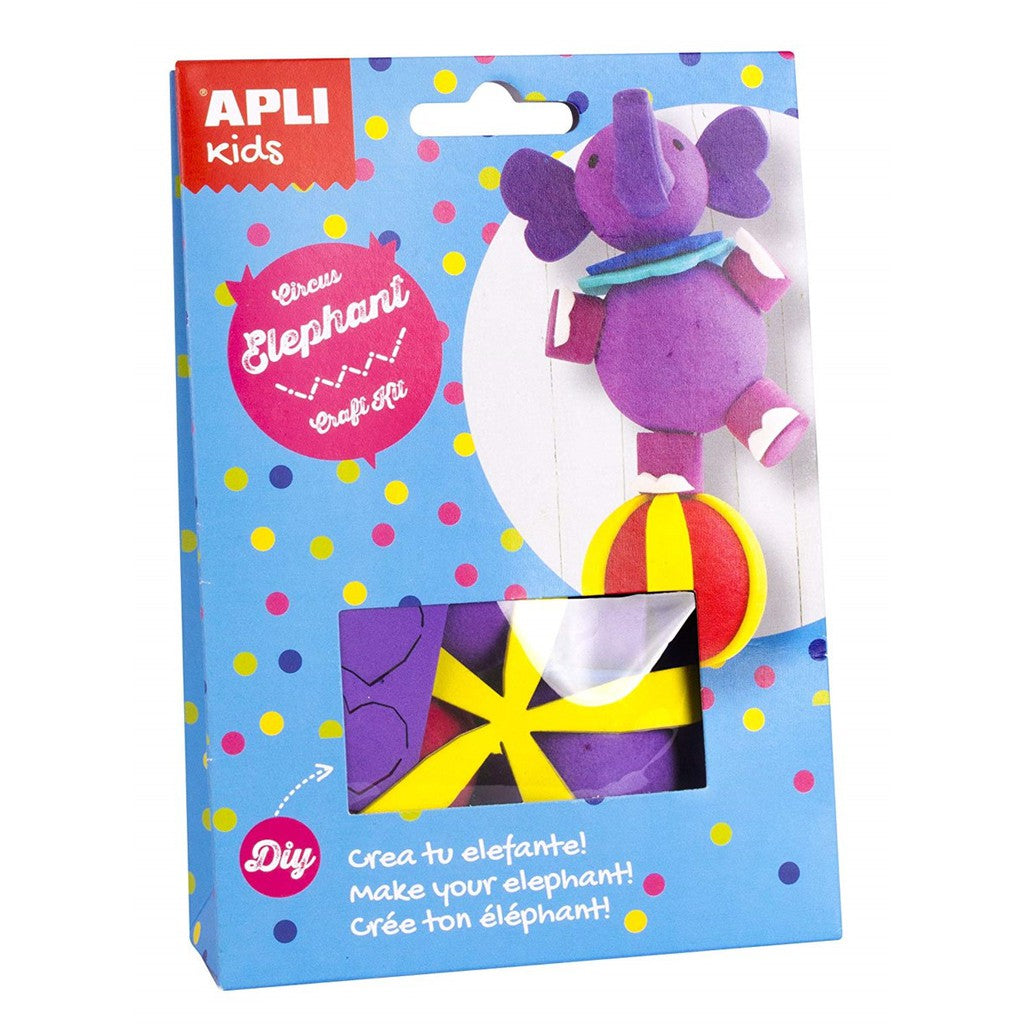 APLI Craft Kits – Lion/Clown/Elephant/Red Fairy/Pink Princess/Blue Mermaid