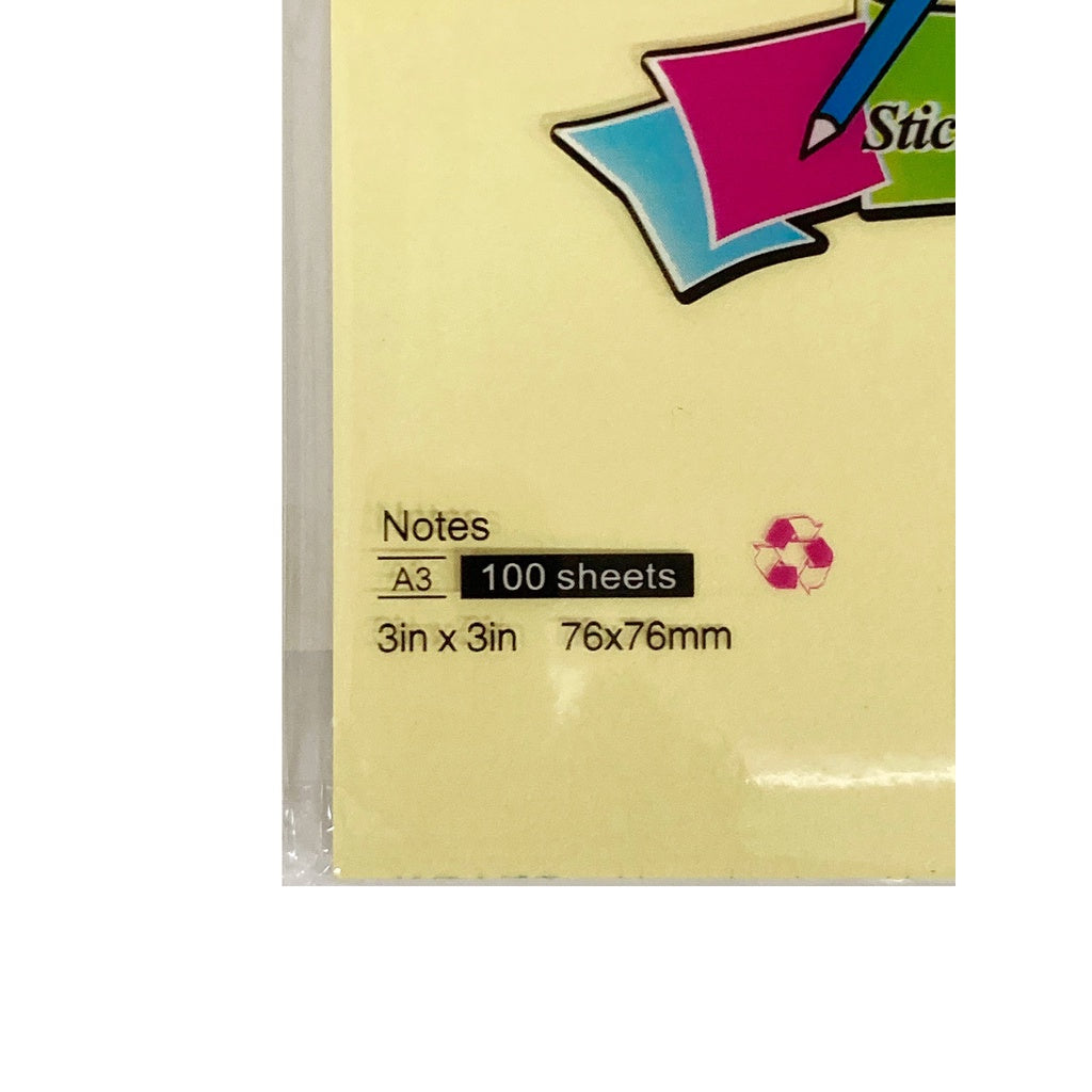 Assorted Sticky notepads Note stickers | Page markers | Bookmark | Page Notes
