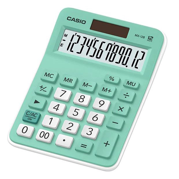 LIMITED QUANTITY Casio Mini Desk - 12 Digts MX-12B Calculator