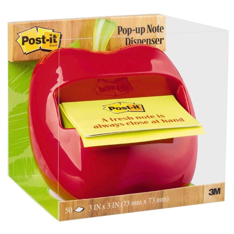 3M APL-330 P-IT POP-UP NOTES DISPENSER MIXED 6PK/CASE