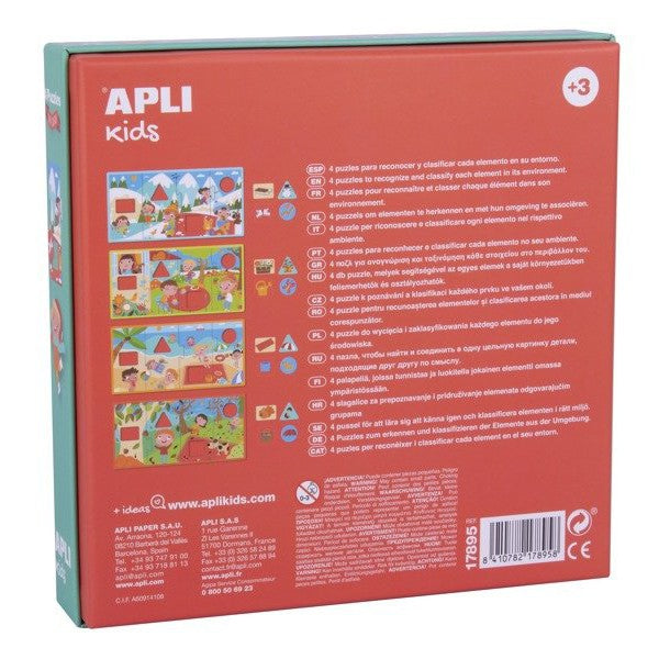 Apli Kids The Seasons XXL Puzzle #17895