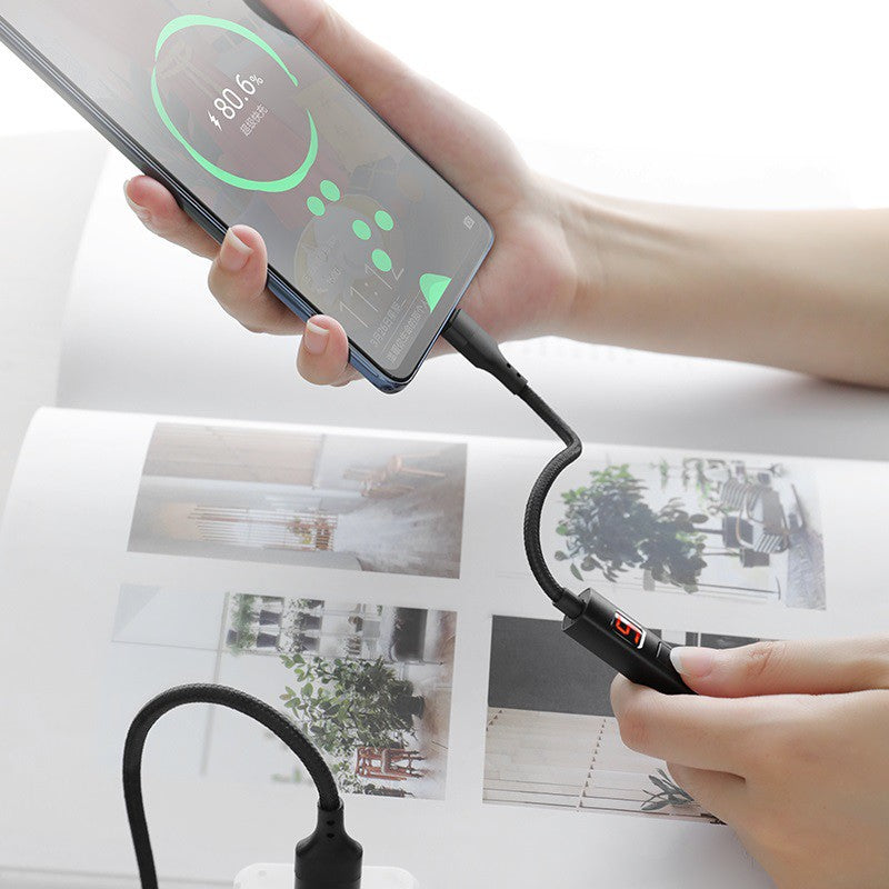 Hoco S13 Type-C Central Control Timing Charging Data Cable