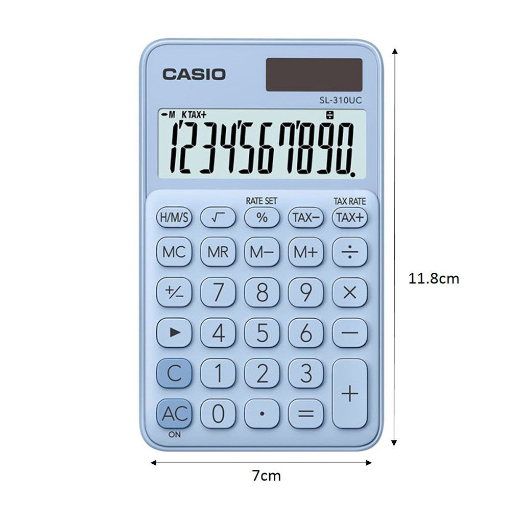 Casio Portable 10-Digits Calculator SL-310UC