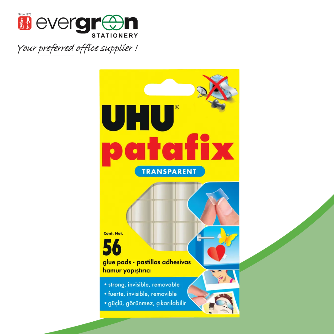 UHU Patafix 56 Pcs Transparent Glue Pads