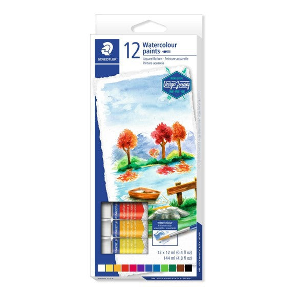 Staedtler 12pc Watercolour Paint | ST 8880 C12