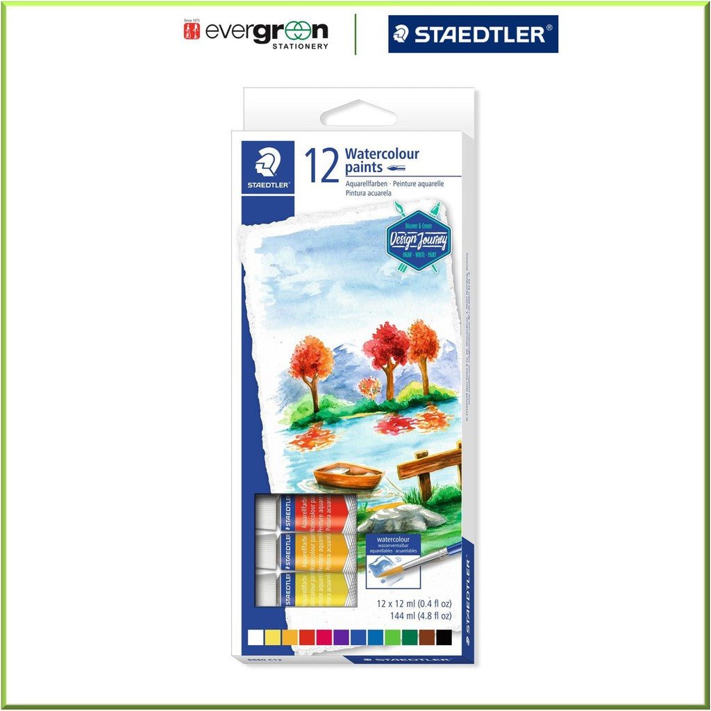 Staedtler 12pc Watercolour Paint | ST 8880 C12