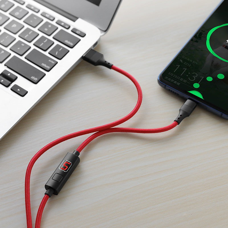 Hoco S13 Type-C Central Control Timing Charging Data Cable