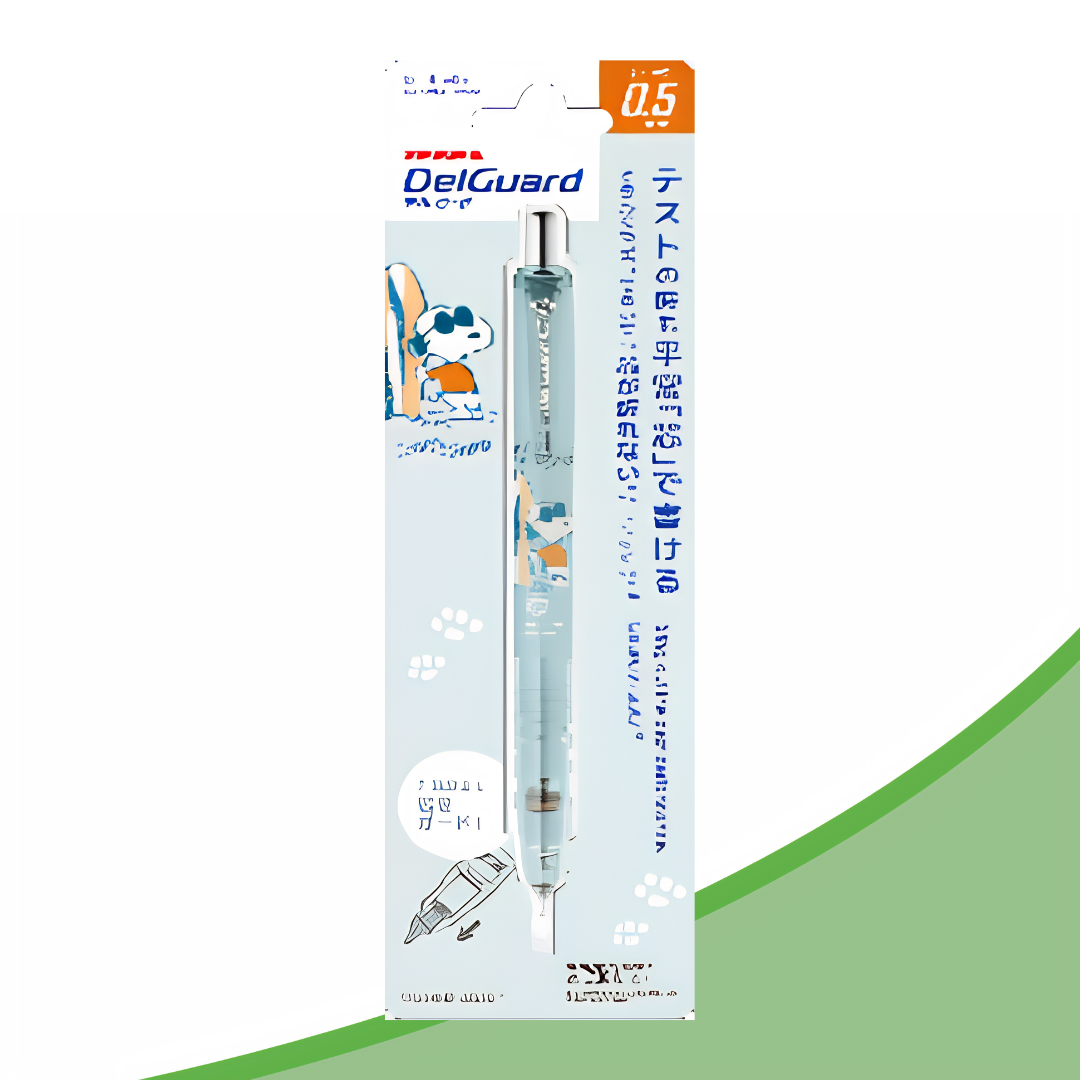 Zebra Delguard Snoopy Art Series Mechanical Pencil 0.5 – Comic / Dreamy / Standard