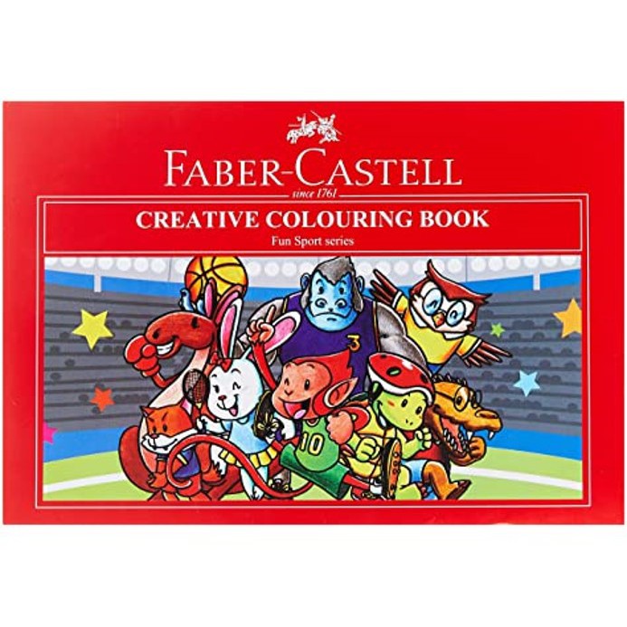 Faber Castell Creative Colouring Book | Fun Sport PL116405