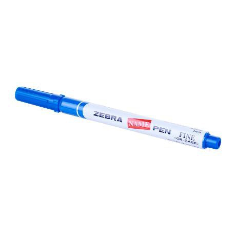 Zebra Name Pen Permanent Marker Black/Blue/Red
