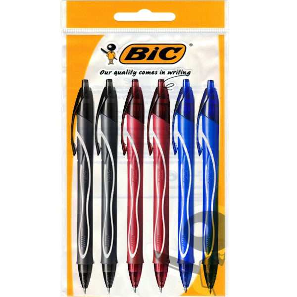 BIC Gel-ocity Quick Dry Retractable Full Grip 0.7mm pen.