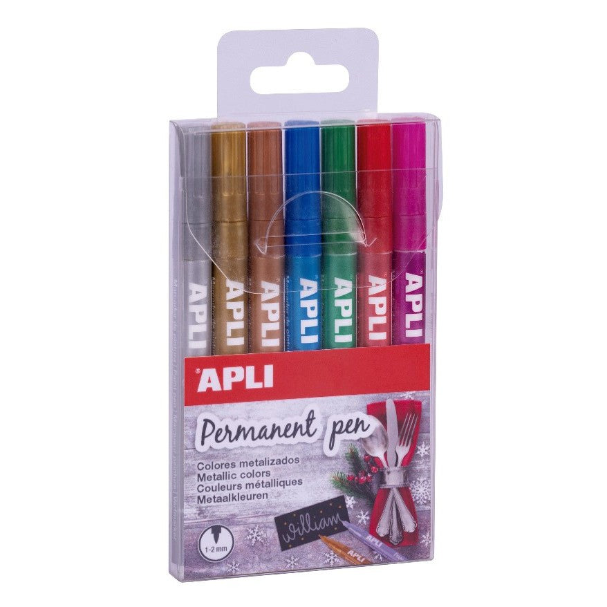 APLI Metallic Permanent Markers