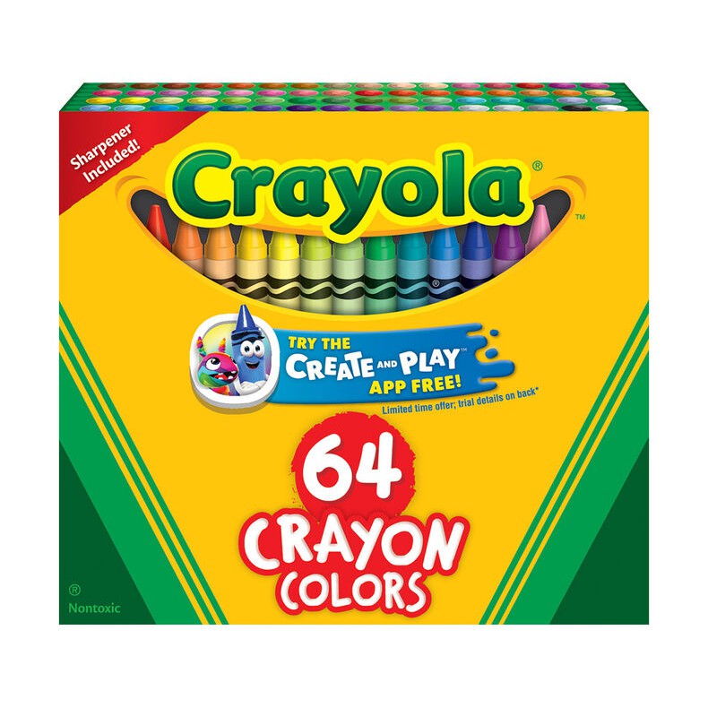 54-520064 Crayon No.64 Crayola