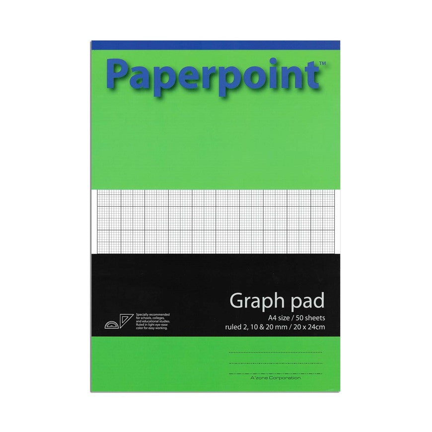 Azone Paperpoint 2mm A4 Graph Pad