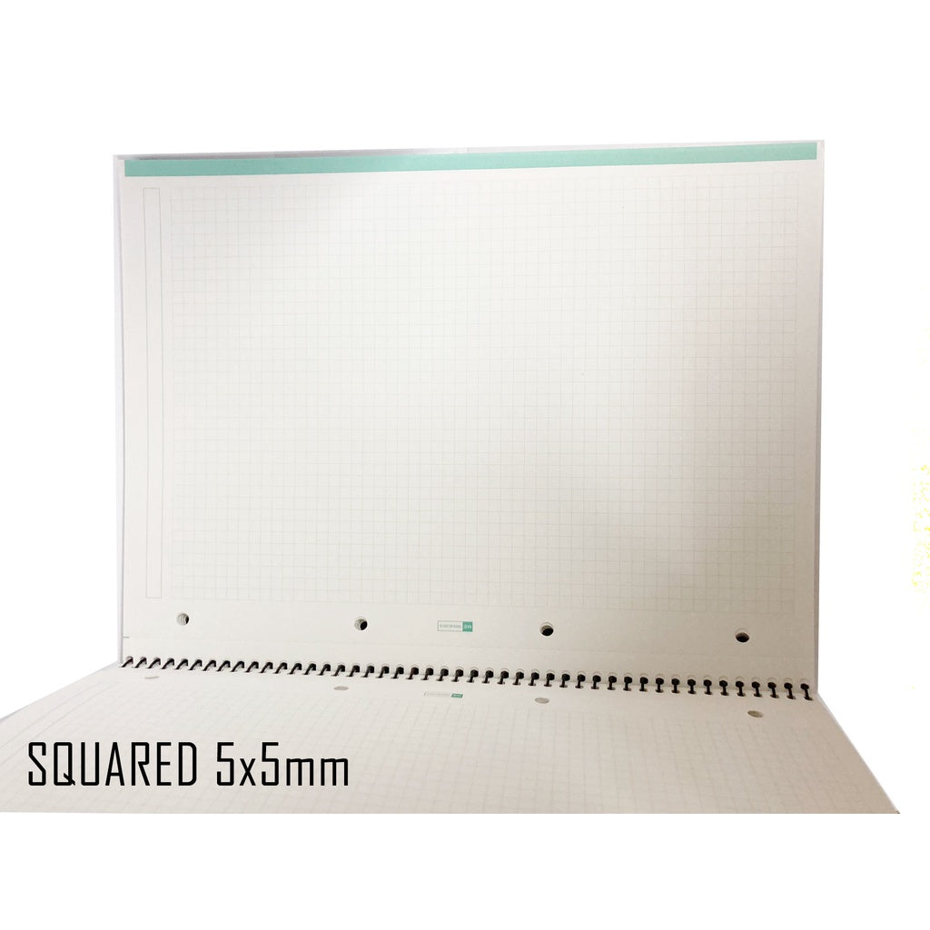 Miquelrius ECO BASICS SERIES Recycled Cardboard/Polypropylene A4/A5 Sqaured Notebooks