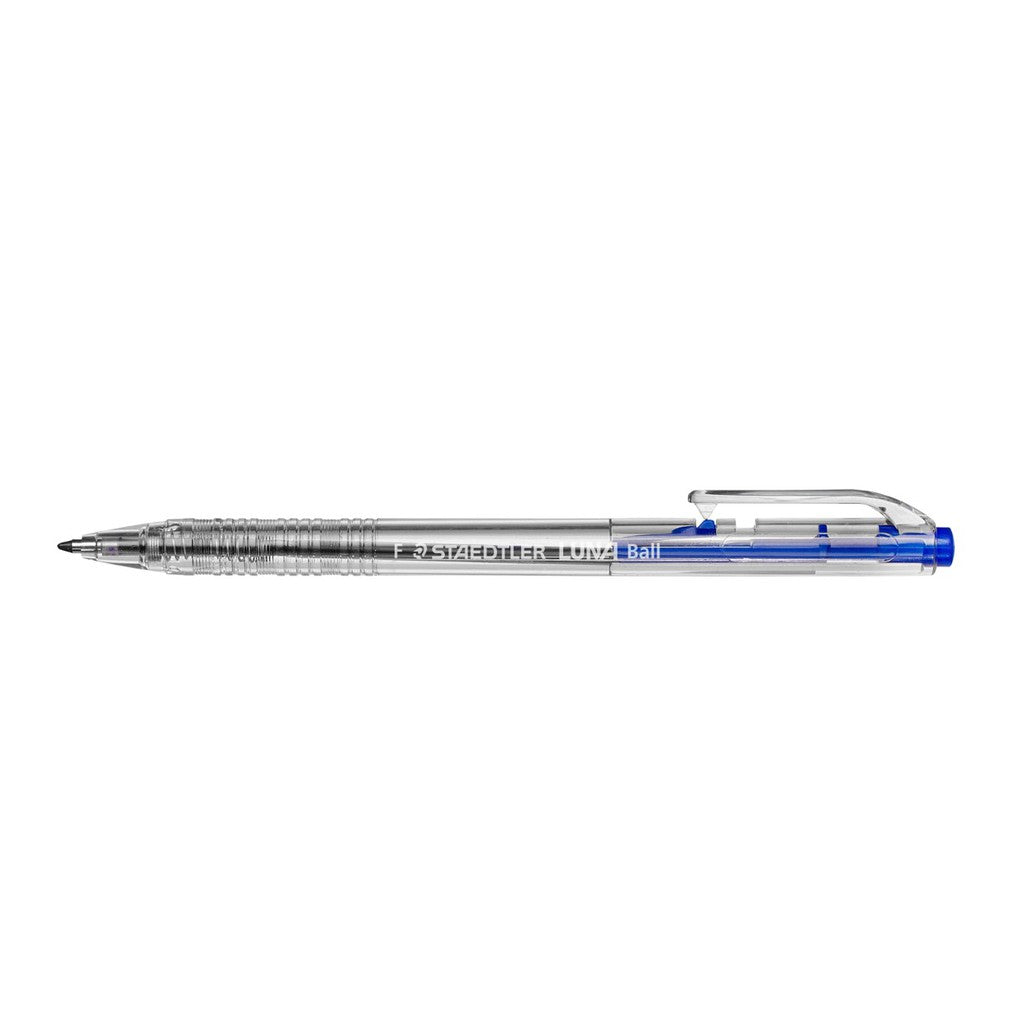 Staedtler Ballpen Luna ClipClic 0.7mm 10pcs