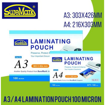 Ibico | Suremark Laminating Pouch A4/A3
