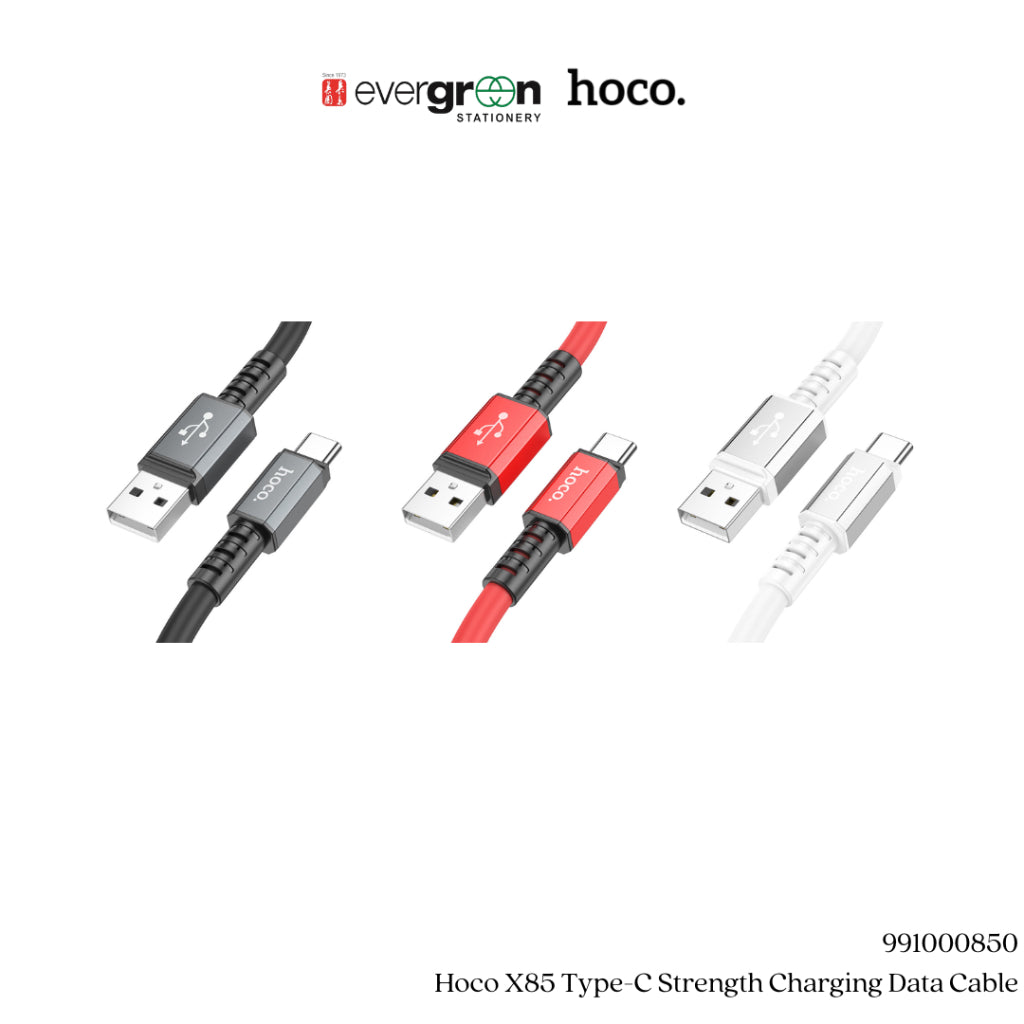 Hoco X85 Type-C Strength Charging Data Cable