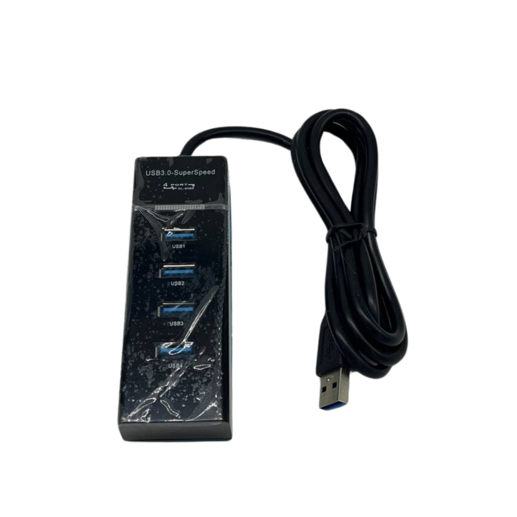 4 Ports USB 3.0 Hub Splitter High Speed for Computers/Laptops