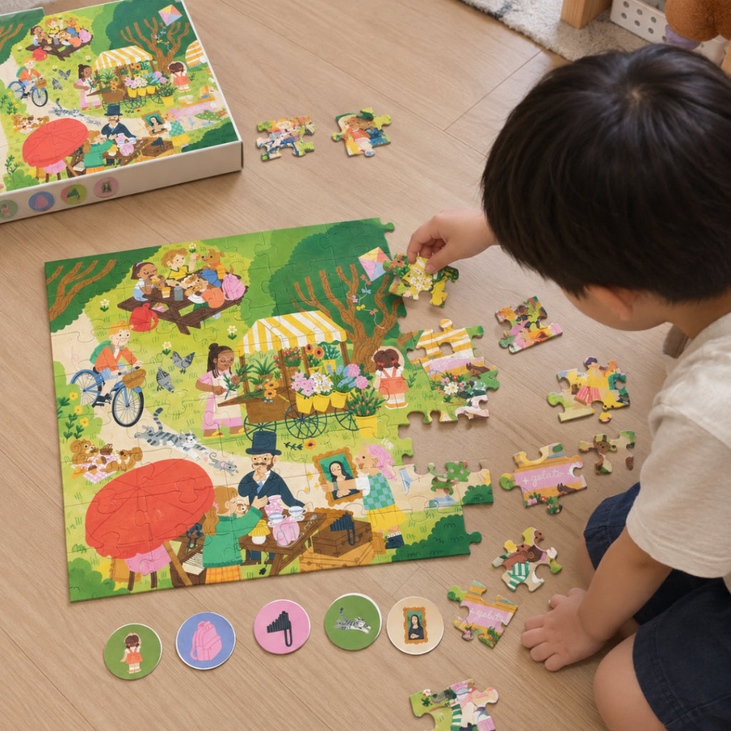 Apli Find It First Market Puzzle |Puzzle|Child Toy|