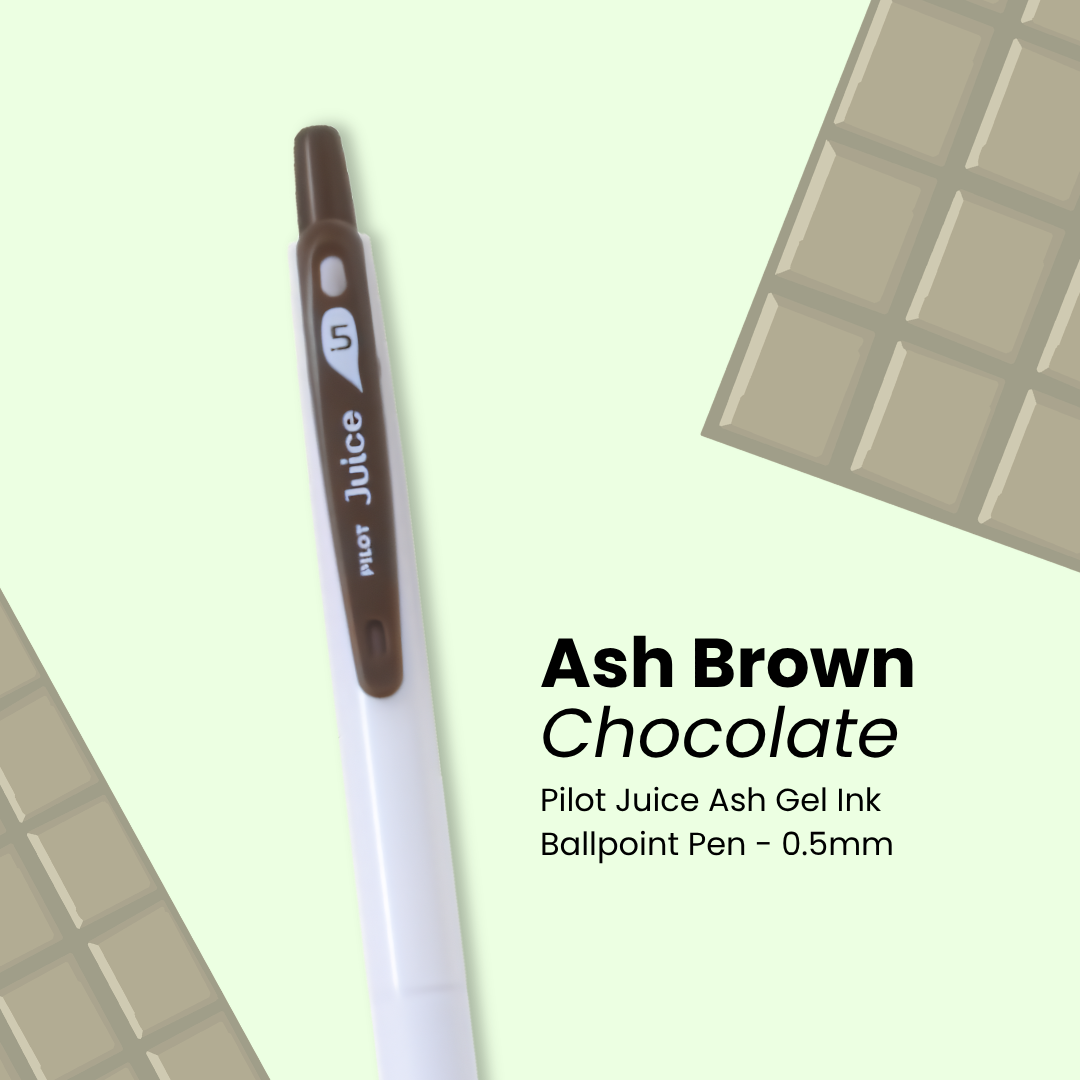 Pilot Juice Ash 0.5mm | Pigment gel ink | 6 Colors
