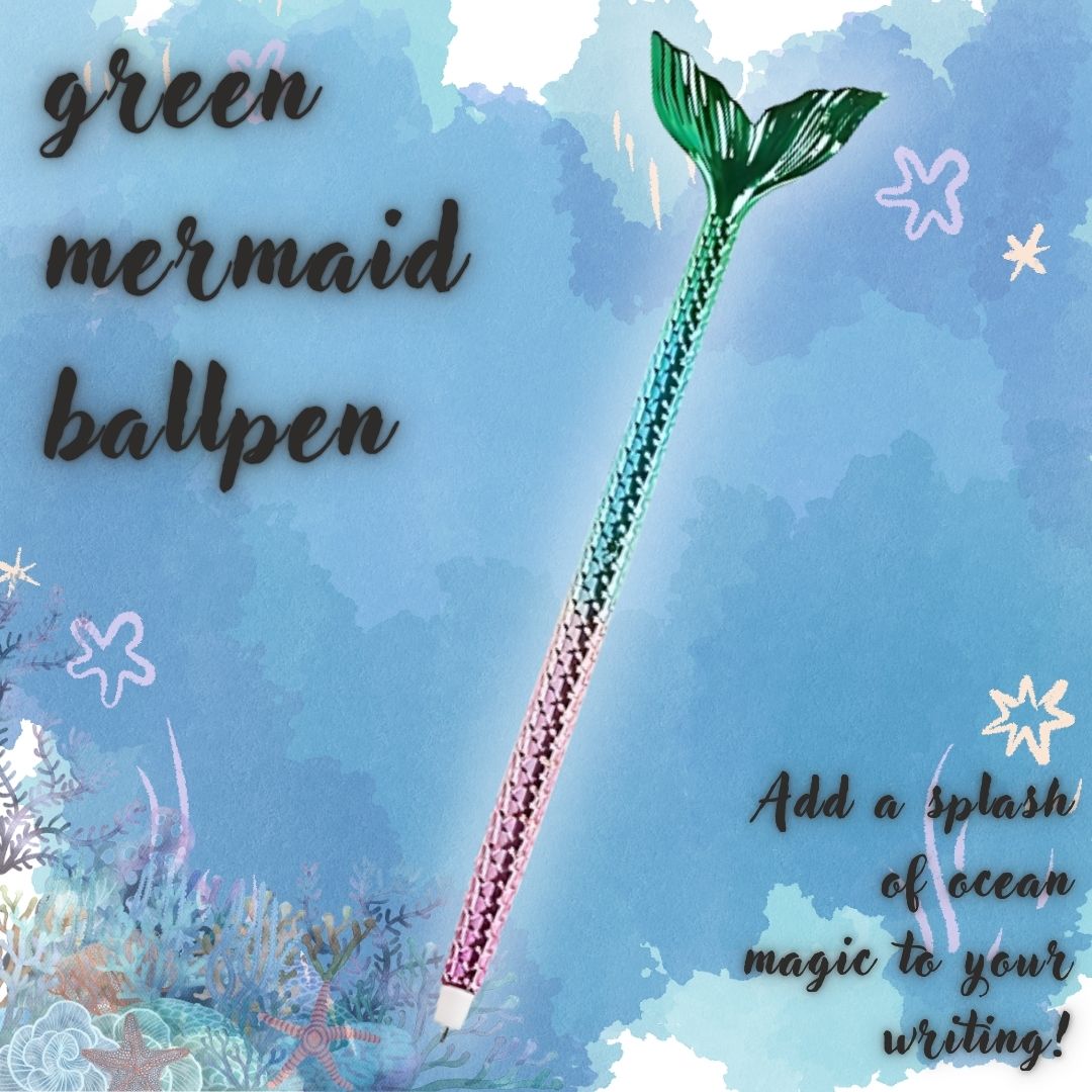 [SG] APLI Mermaid Ball Pen [Evergreen Stationery]