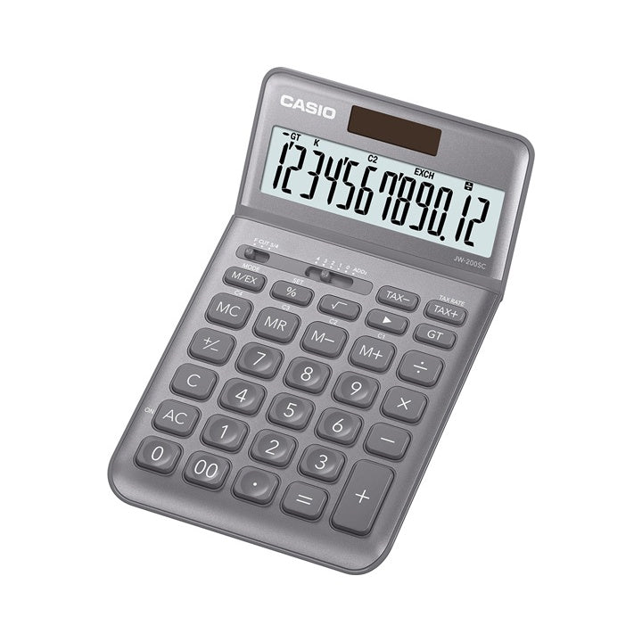 [SG] Casio JW-200SC Calculators (with adjustable tilt display) [Evergreen Stationery]