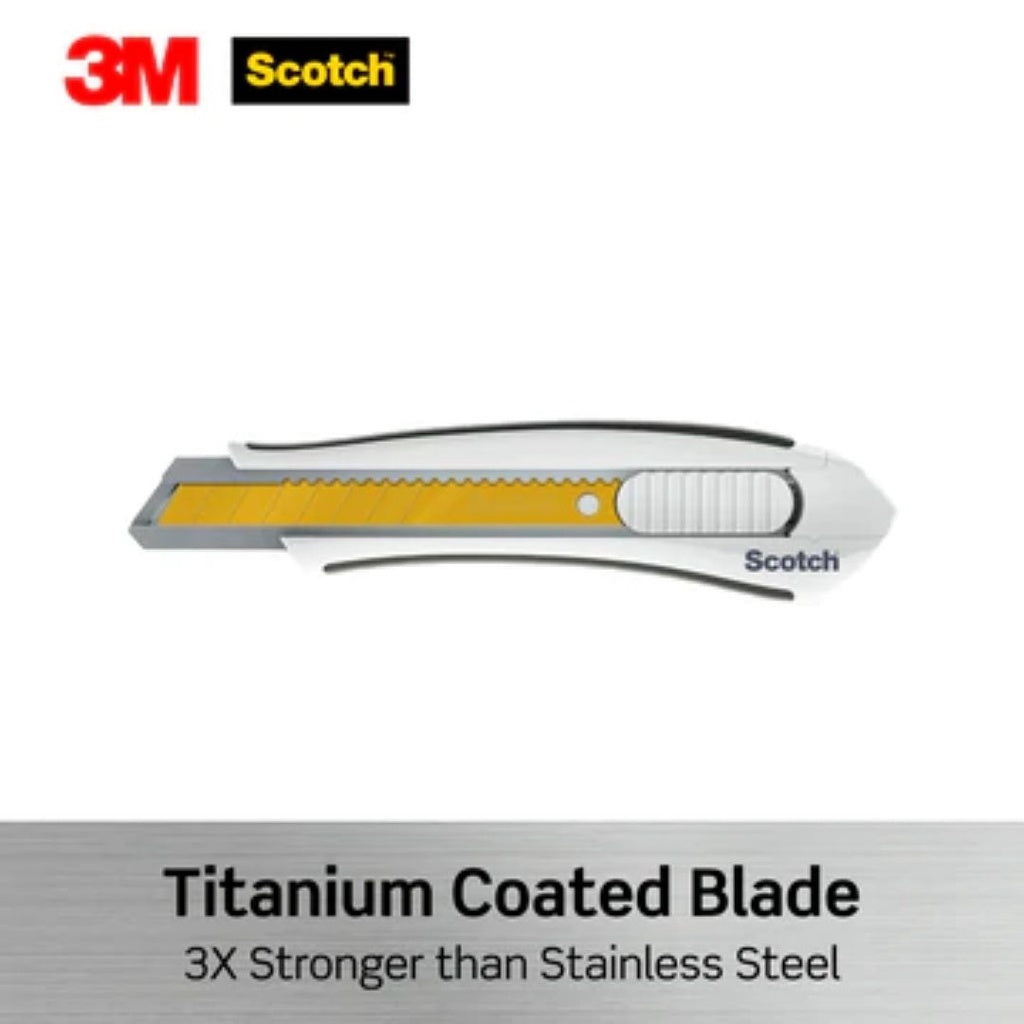 [SG] 3M Scotch TI-KL Titanium Utility Cutter Size L [Evergreen Stationery]