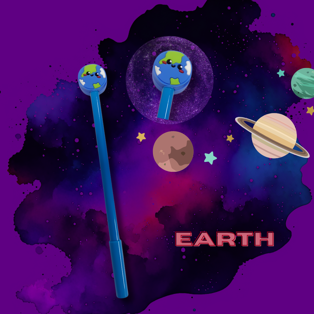 [SG] Apli Miquelrius Cute Spaced-Themed Ballpoint Pen [Evergreen Stationery]