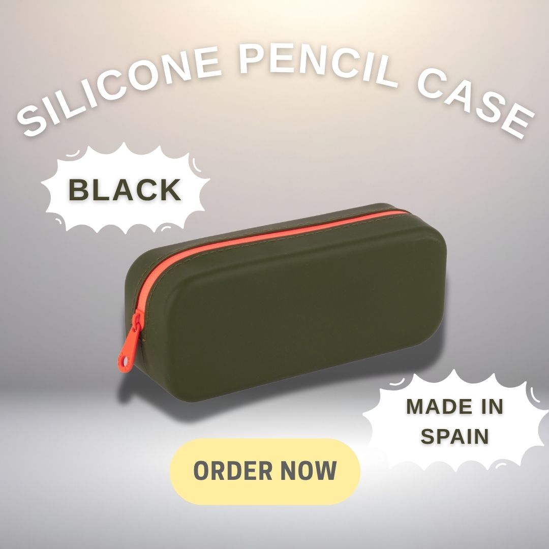 [SG] APLI Coloured Silicone Pencil Case [Evergreen Stationary]