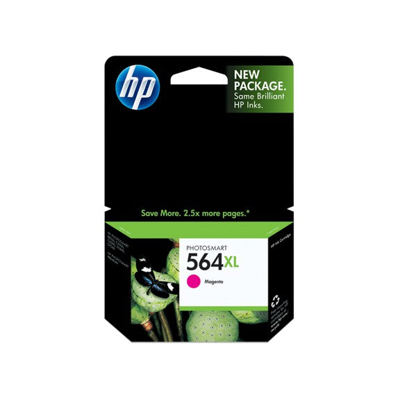 HP Yield Black and Standard C/M/Y Color Ink Cartridges Model:564XL (B) Colour