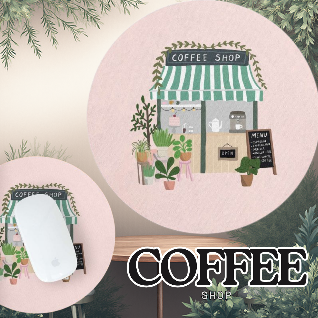 [SG] APLI MIQUELRIUS Rounded Mousepad | Various Designs | 200mm [Evergreen Stationery]