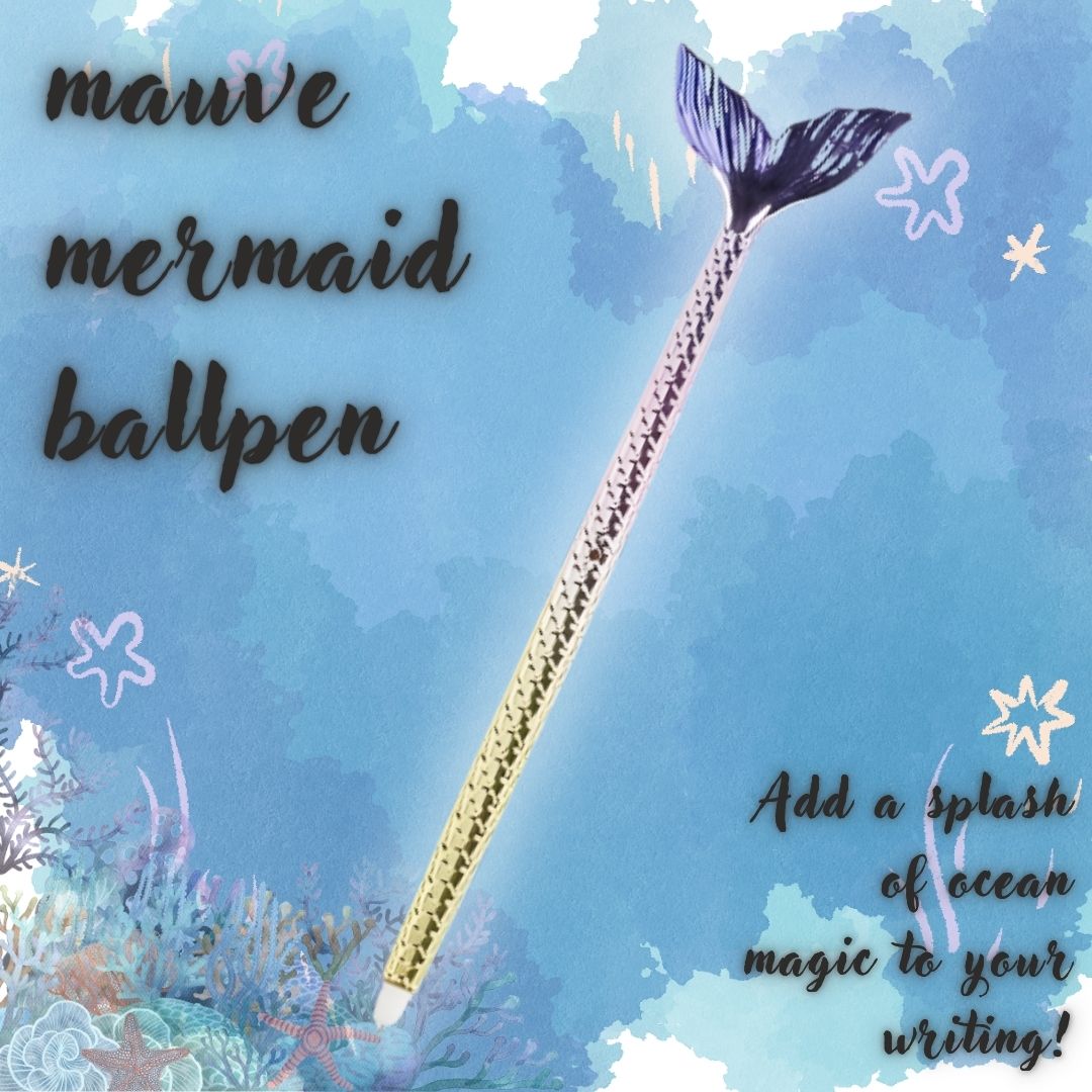 [SG] APLI Mermaid Ball Pen [Evergreen Stationery]