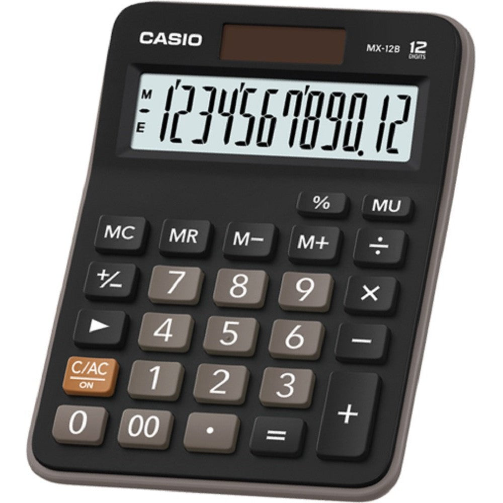 LIMITED QUANTITY Casio Mini Desk - 12 Digts MX-12B Calculator